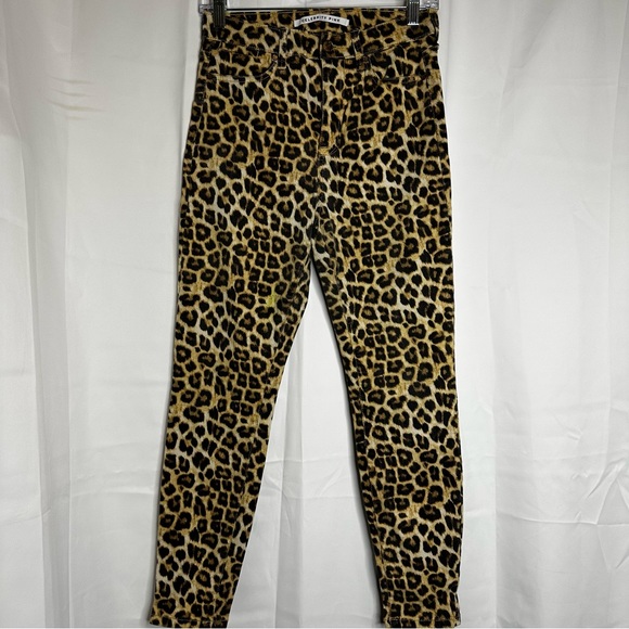 Celebrity Pink Denim - Celebrity Pink leopard print jeans high rise ankle skinny 7/28